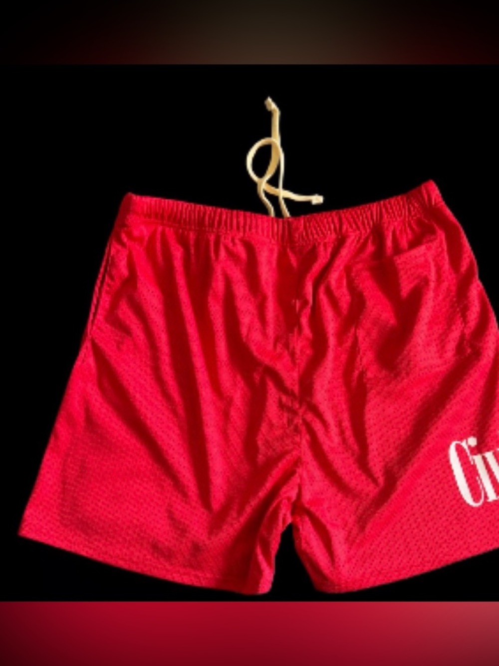 Civil Regime Mickey Co Red Mesh Short Medium - Picture 3 of 3